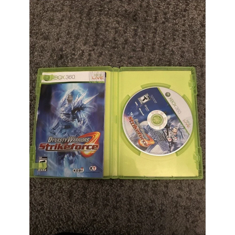 Dynasty Warriors: Strikeforce (Microsoft Xbox 360, 2010) Complete
